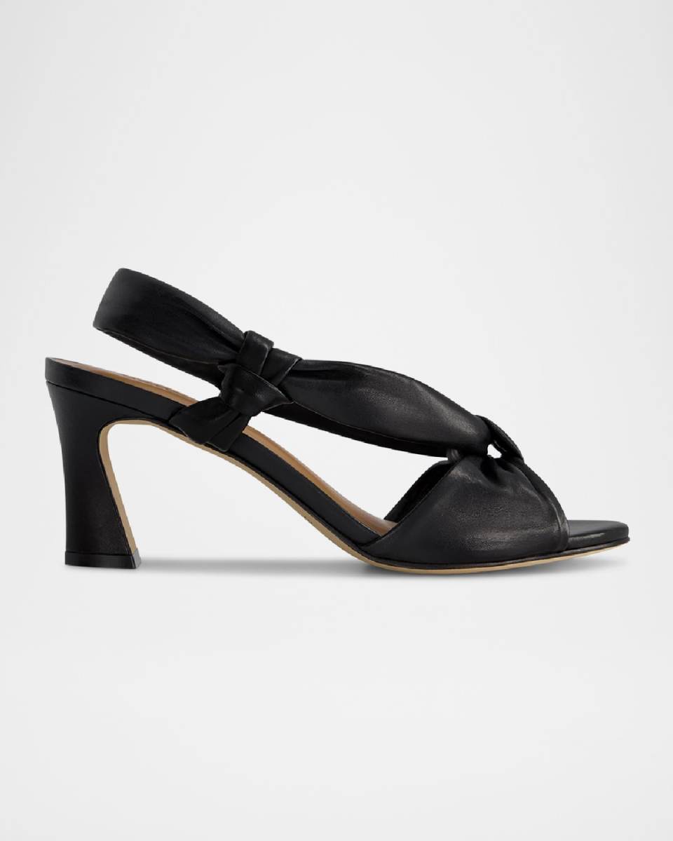 Novah Soft Leather Slingback Sandals